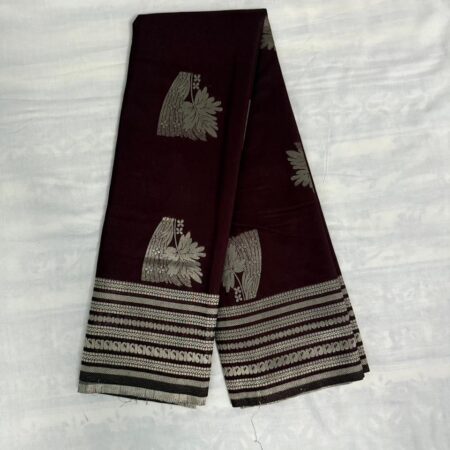 Georgette Saree with Rich Zari Border